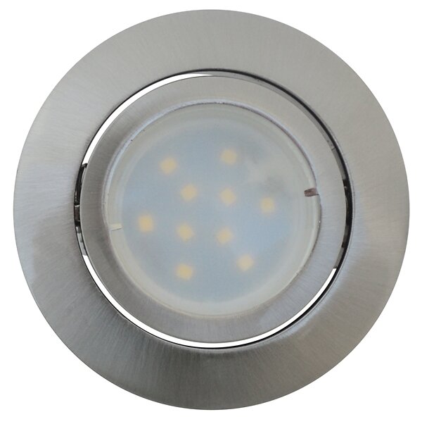 Spot Led Encastrable Complete Satin Orientable Lumi Re Blanc Neutre Eq