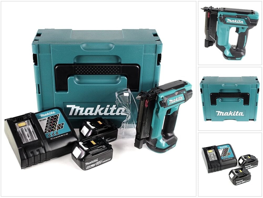 Makita Dpt Rtj V Li Ion Cloueur Sans Fil En Coffret Makpac X