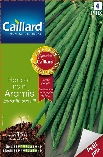 HARICOT NAIN EXTRA FIN SF ARAMIS 100g Bricomarché