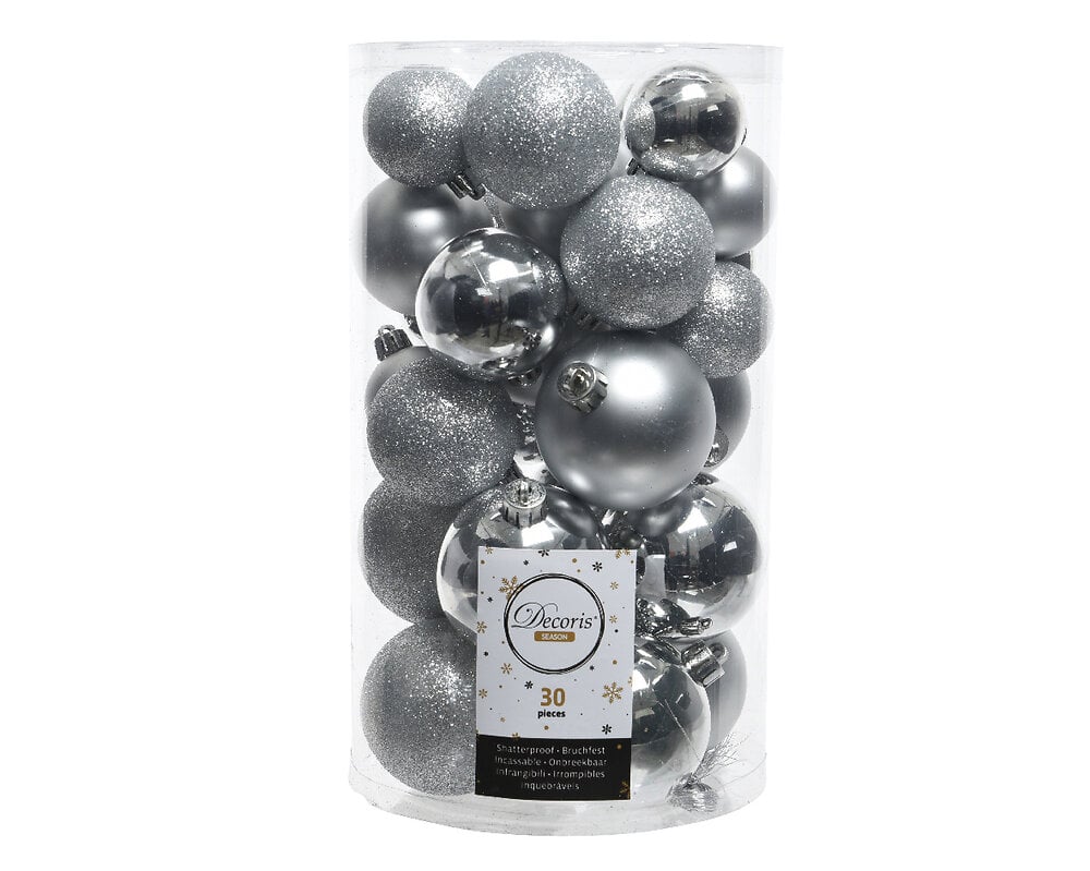 Boules Incassable Brillant Mat Paillettes Mix Bricorama