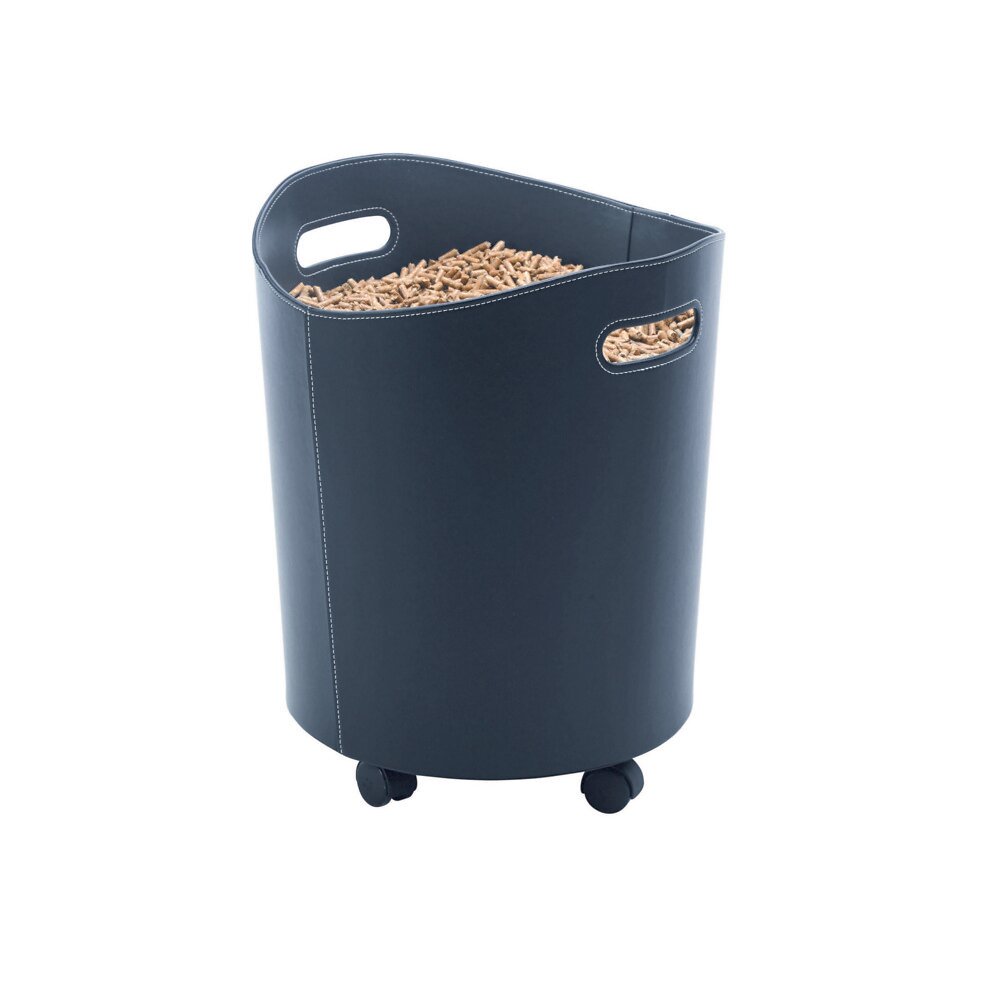 Rangement Pour Bois Et Pellets Noir Bricorama