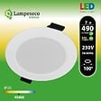 Spot Encastrable LED Downlight Panel Extra Plat 7W Blanc Neutre 4200