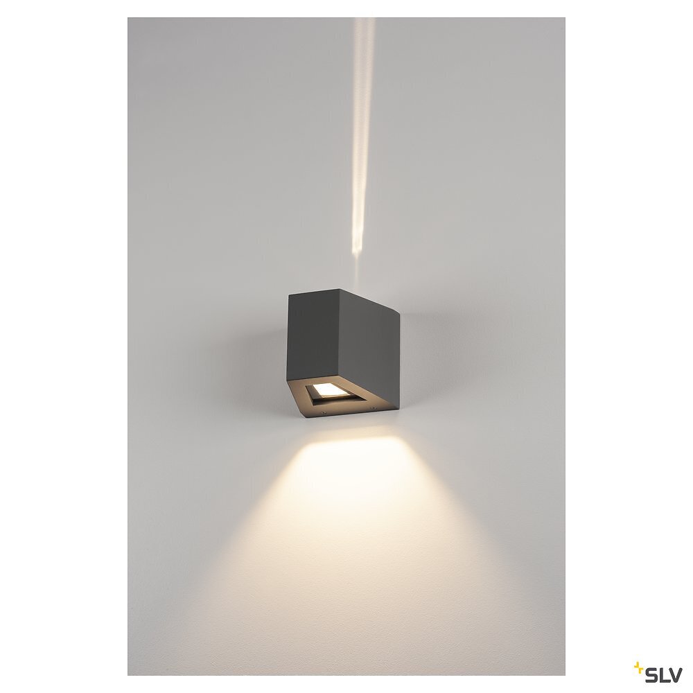 Applique extérieure SLV OUT BEAM UP DOWN anthracite LED intégrée 18W