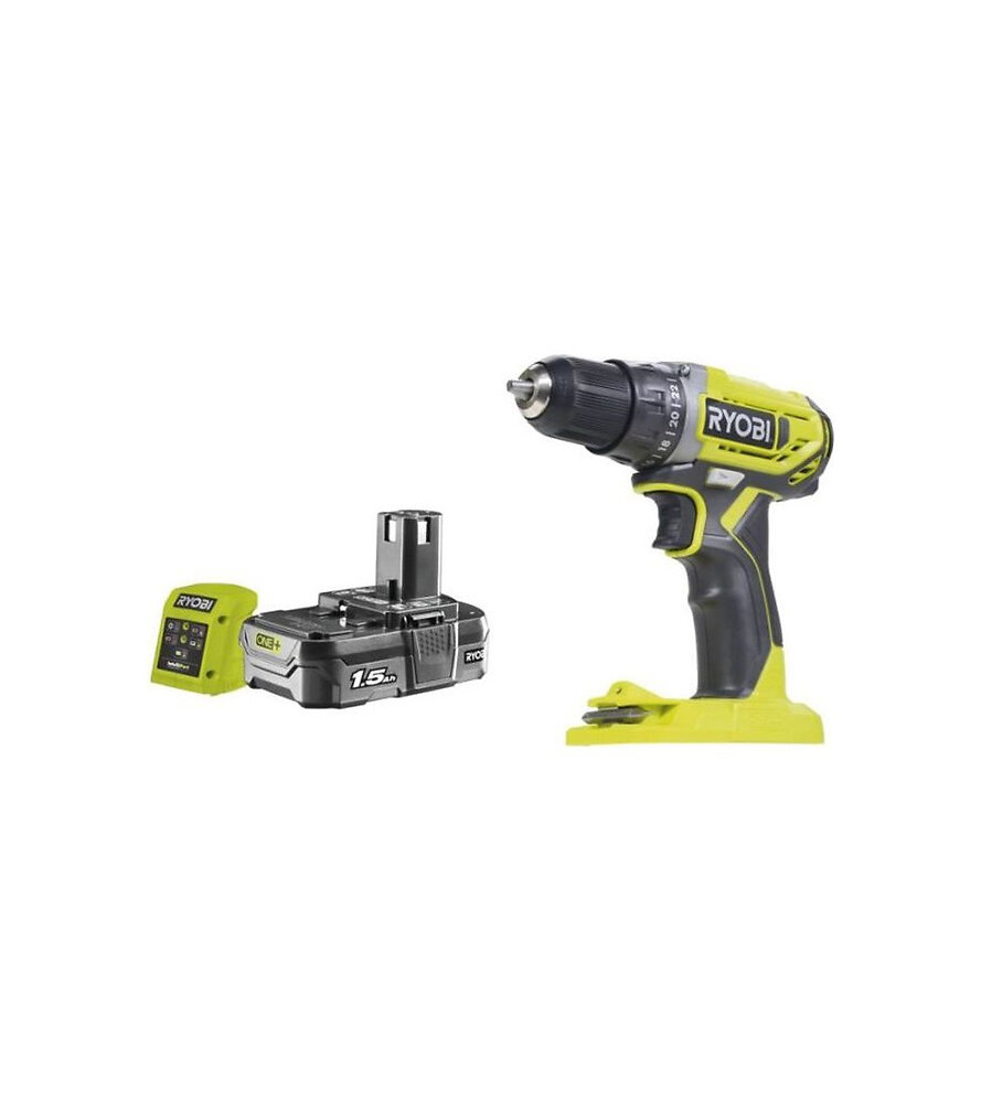 Ryobi Perceuse Visseuse Compacte Sans Fil 18 Volts One Tm 2