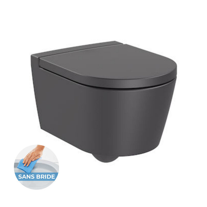 Geberit Pack WC Bati Support UP720 Extra Plat WC Roca Inspira Onyx