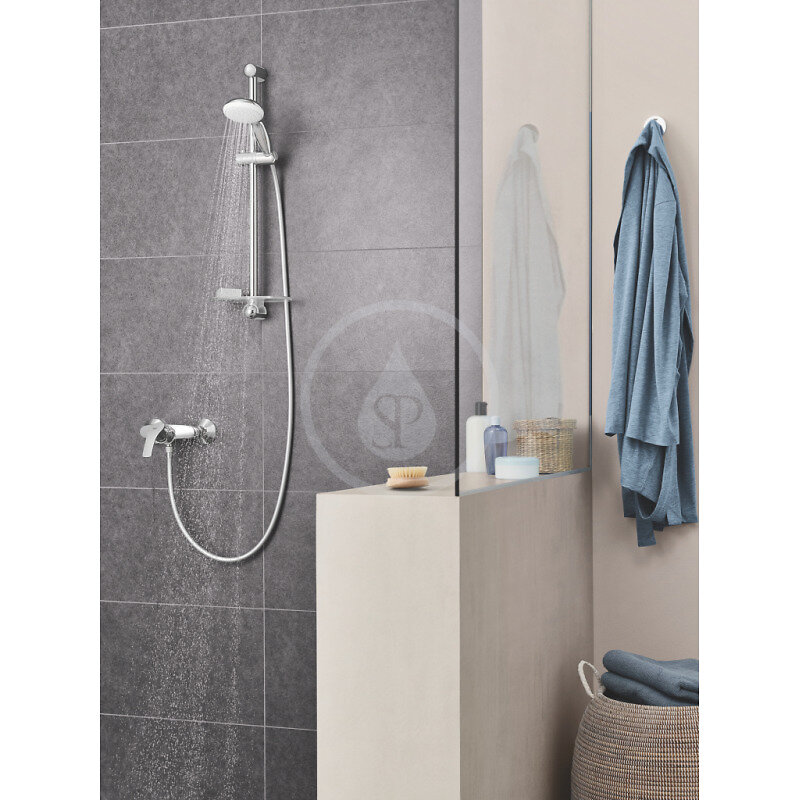 Ensemble De Douche Tempesta 100 Grohe 2 Jets Avec Barre Chrome