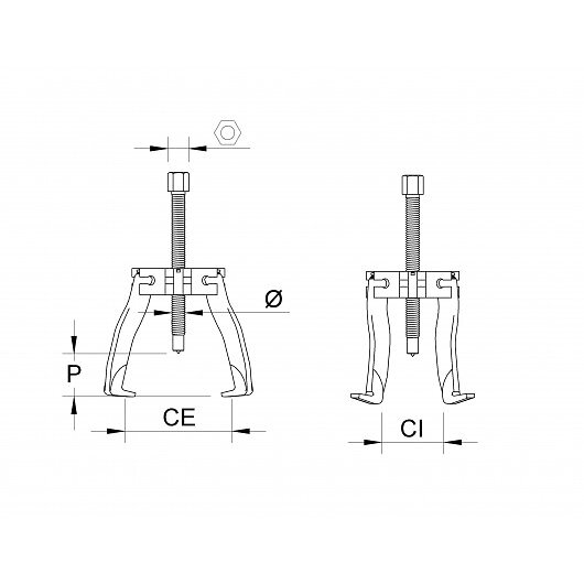 Jeu De Arrache Roulements T T Griffes Reversibles Bricomarch