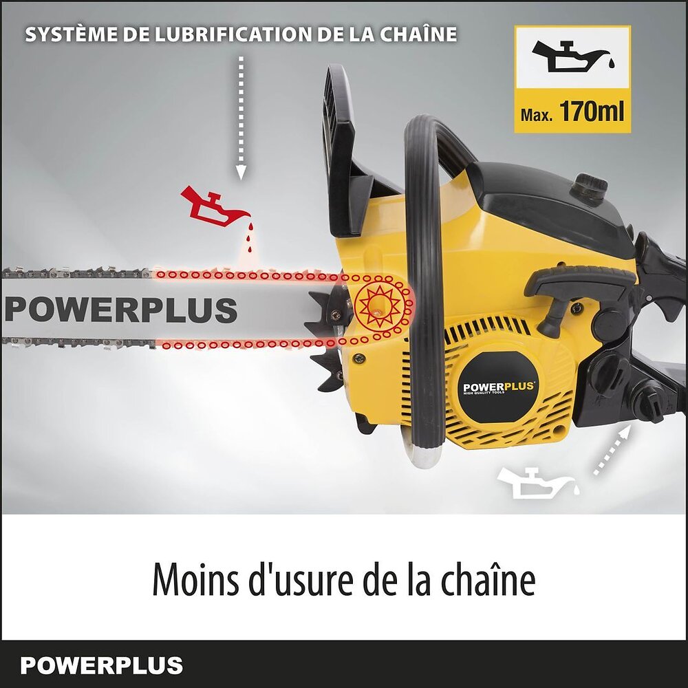 Powerplus Tron Onneuse Thermique Powxg Cc Guide De Mm