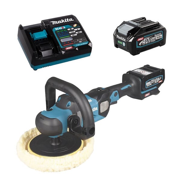 Polisseuse Xgt V Makita Pv Gm X Ah Chargeur Rapide