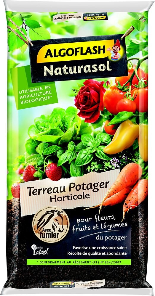 Terreau Potager Horticole L Bricomarch