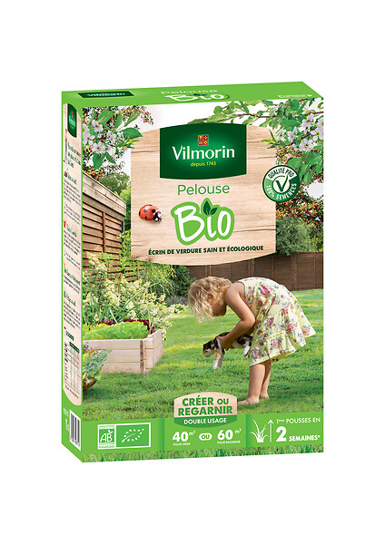 Pelouse Bio 1kg Vilmorin Bricorama