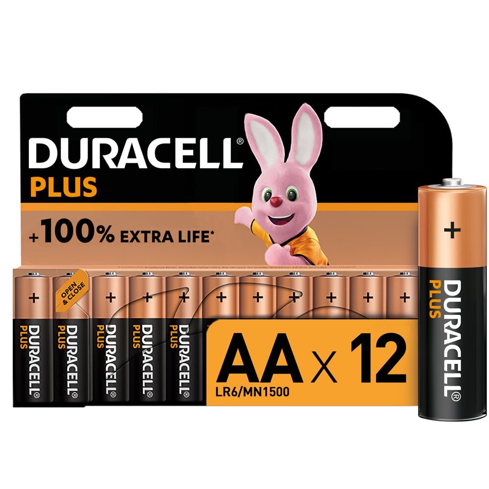 Piles Alcalines Aa X Duracell Plus V Lr Brico Cash