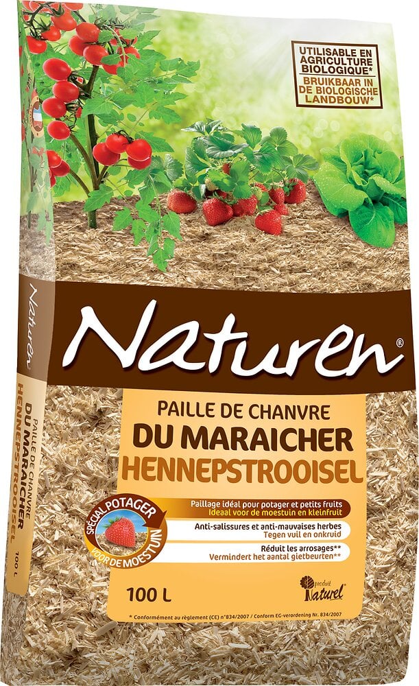 Naturen Paille De Chanvre L Bricomarch