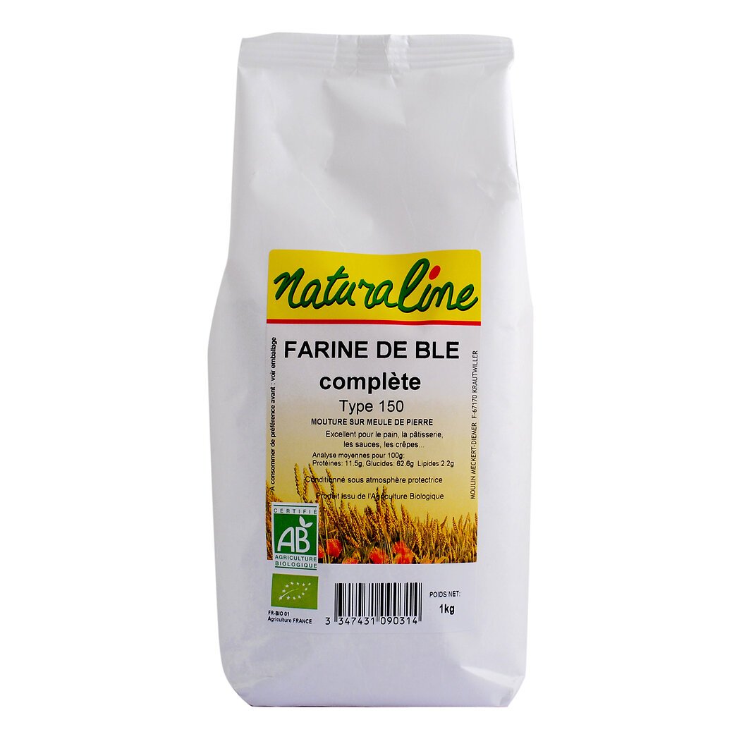 Farine de blé Bio T150 Naturaline Intermarché