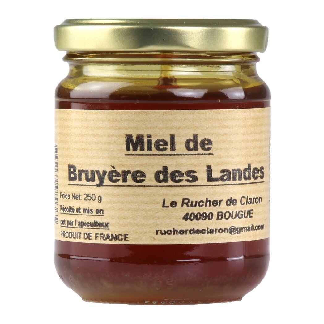 Miel de Bruyère des Landes Le Rucher de Claron Intermarché