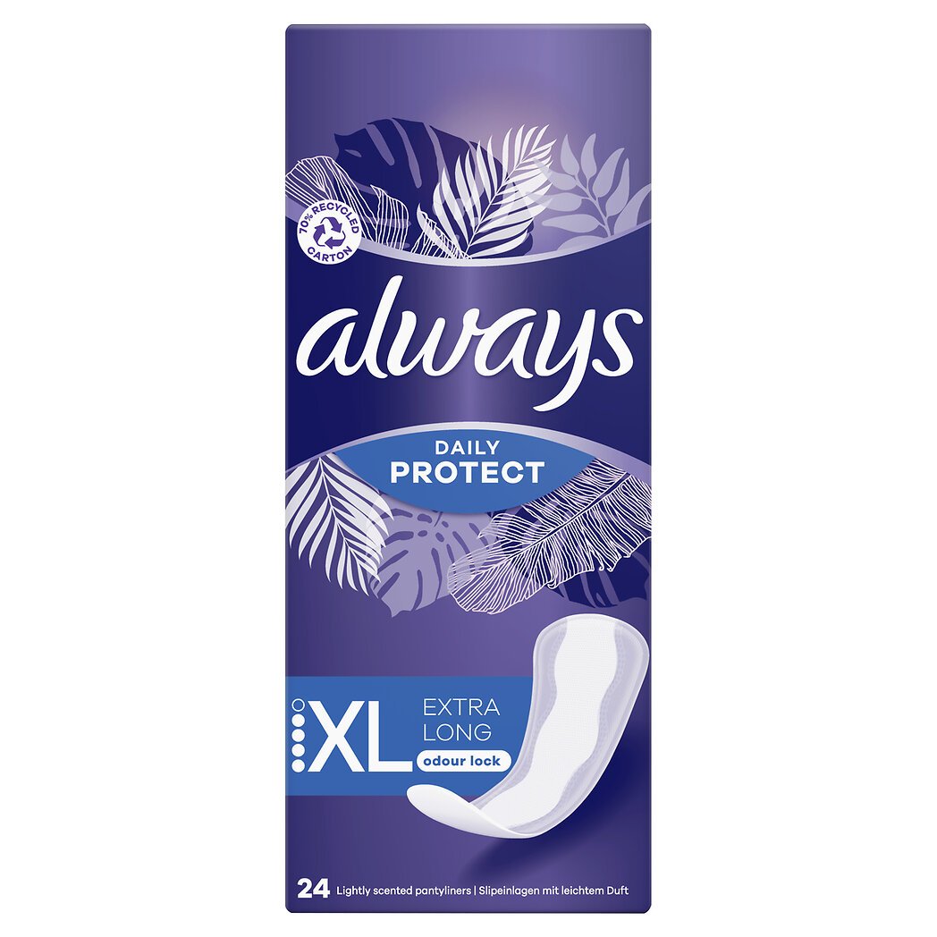 Daily Protect Protège slips extra long Always Intermarché