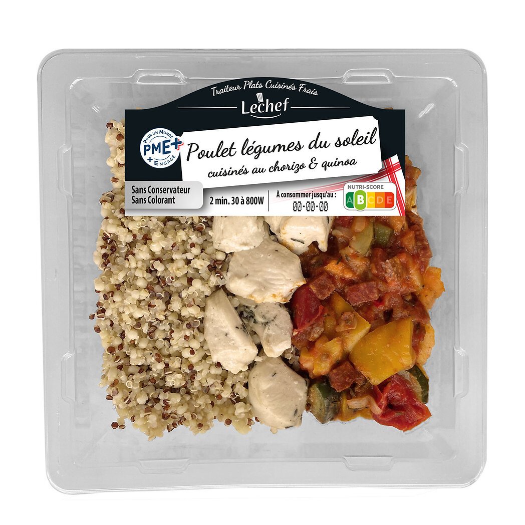 Poulet L Gumes Du Soleil Chorizo Quinoa Lechef Intermarch