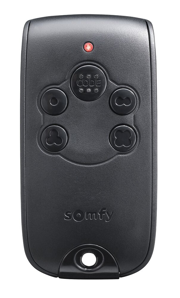 SOMFY - Télécommande 4 canaux  - Blanc - large