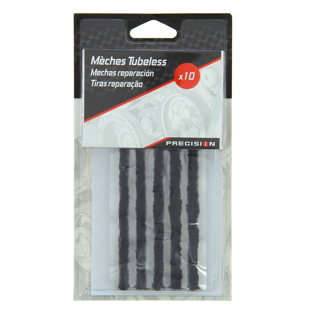 PRECISION - 10 Mèches tubeless autovulcanisantes - large