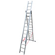 ECHAFAUDAGES STEPHANOIS - Echelle Universelle 3 plans adaptable aux escaliers ES03F350 - vignette
