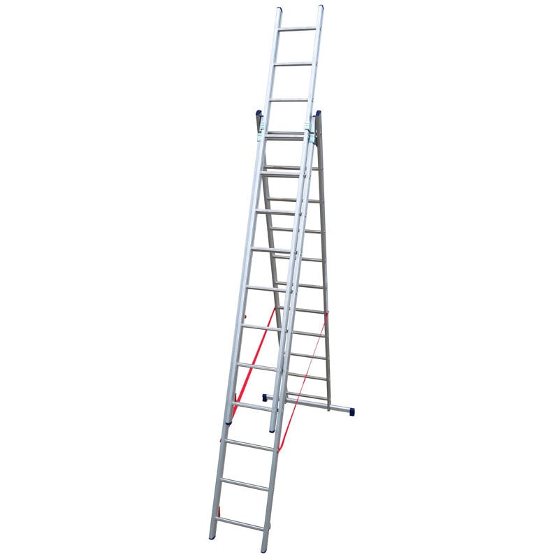ECHAFAUDAGES STEPHANOIS - Echelle Universelle 3 plans adaptable aux escaliers ES03F310 - large