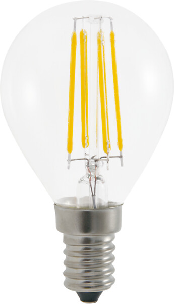 Ampoule Led Filament Culot E27 forme G45 4 Watt (éq 42 watts) Blanc Chaud