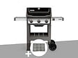 WEBER - Barbecue gaz Weber Spirit II E-310 + plancha + 1/2 grille de cuisson - vignette