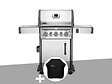 NAPOLEON - Barbecue à gaz Napoleon Rogue SE 425 inox 3 brûleurs + Housse de protection - vignette
