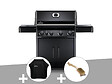 NAPOLEON - Barbecue à gaz Napoleon Rogue 525 SB noir + Housse de protection Rogue 525 + Brosse à grill - vignette