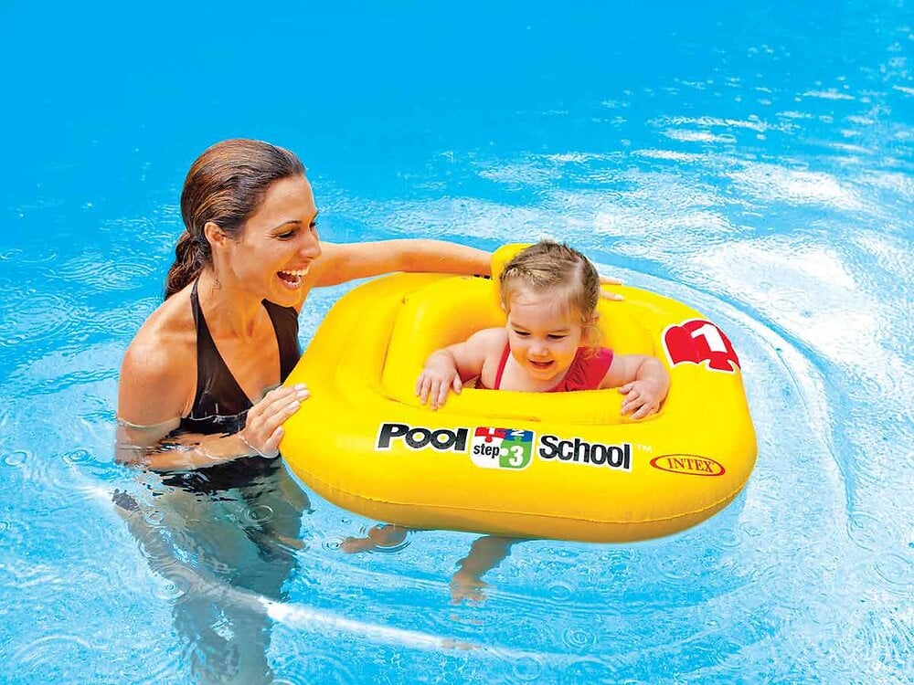 bouée culotte pool school 1 à 2 ans - intex