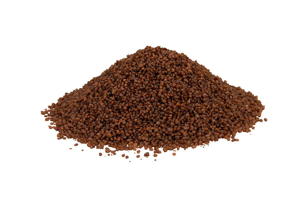 Decor aquarium quartz marron