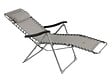 HESPERIDE - Fauteuil de jardin relax SILOS Gris - vignette