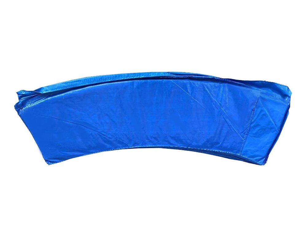 HOMCOM Trampoline pour enfant Ø 223 cm avec filet de sécurité, échelle et  porte zippée - usage extérieur intérieur - bleu