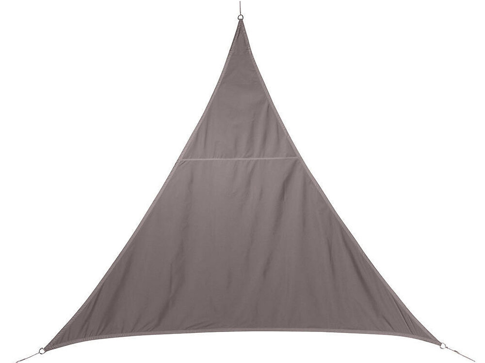 HESPERIDE - Voile d'ombrage triangulaire 2 x 2 x 2 m Curacao - Taupe - large