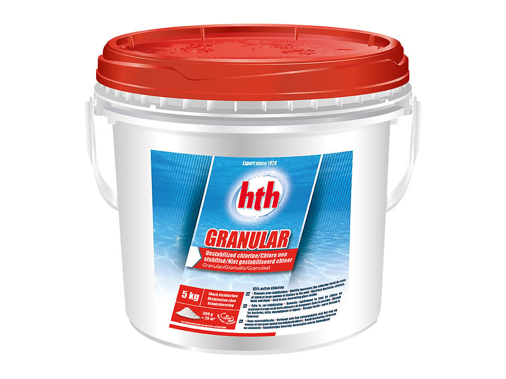 HTH - Chlore choc sans stabilisant Granular 5 kg - HTH - large