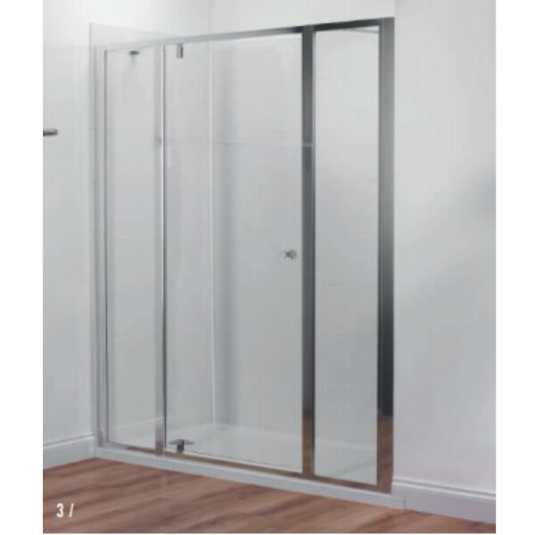 Porte de douche JACOB DELAFON Serenity, pivotante et silencieuse 190 x