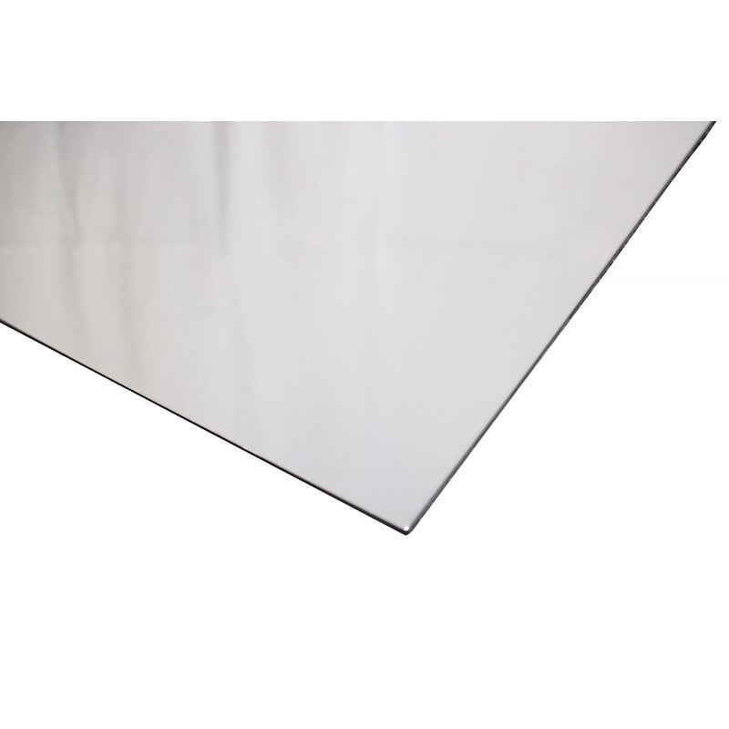 Plaque PVC expansé blanc Blanc, E : 3 mm, l : 50 cm, L : 100 cm, Surface m²  - 0.5