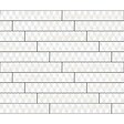 EIFFEL ART CONSTRUCTION - Efeso Deco Douro - 14,4 X 89,3 Cm - Carrelage Aspect Bois Vieilli Blanc Motif Géométrique - vignette