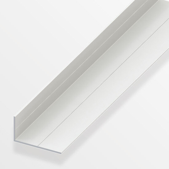 ALFER - Cornière inégale PVC blanc 19.5x35.5mmx1m - large
