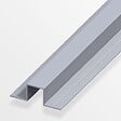 ALFER - U carré 2 côtés 180° 11.5x31.5mm aluminium brut 1m - vignette