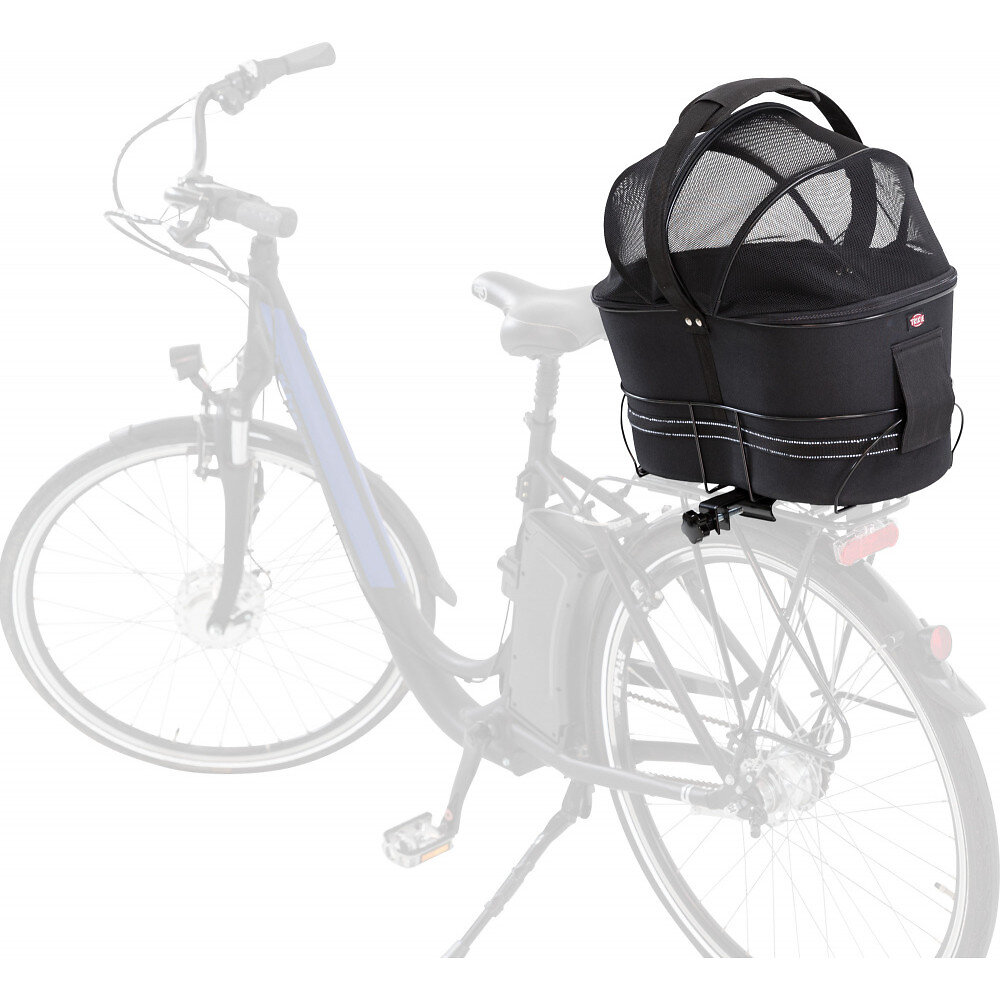 TRIXIE - Panier vélo pour porte-bagages étroits . pour chien max 6 kg. - large