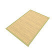 GALEDO - Tapis de bain 90x60 cm Antidérapant et 100% Bambou - CAYENNE NATUREL - vignette