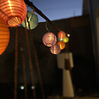 XANLITE - Guirlande LED Solaire, x8 Boules Multicolore, 5m - vignette