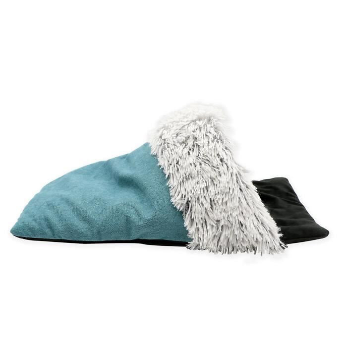 Tyrol Couchage Chaussette En Fourrure Pour Chat Petit Chien Sac De Couchage Poils Long Doux Dim 54x32cm Bricomarche