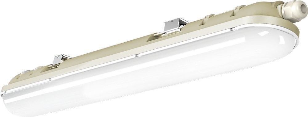 Kit de Réglette LED étanche + Tube Néon LED 120cm T8 18W - Blanc Neutre  4000K - 5500K - SILAMP - Brico Privé