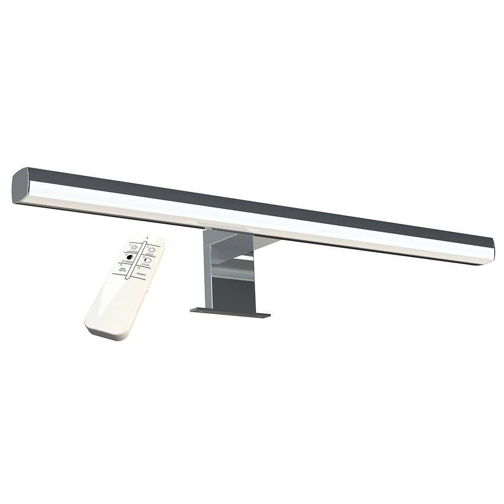 ALLIBERT - Applique LED pour miroir salle de bain CLOUD 10 W - intensité et réglable - large
