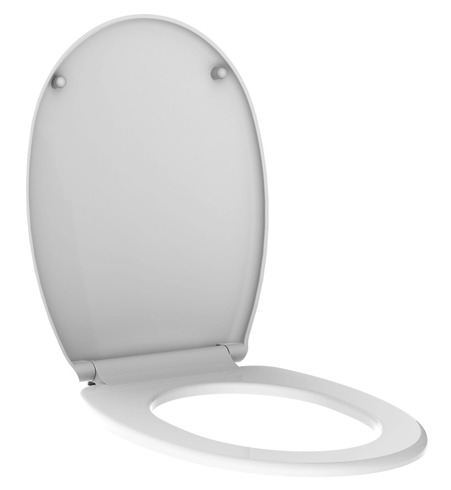ALLIBERT - Abattant WC en thermoplastique MARINO blanc - large