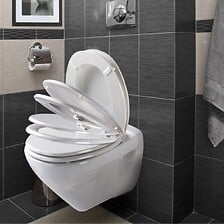 Abattant Wc Bois Moulé Blanc à Prix Carrefour