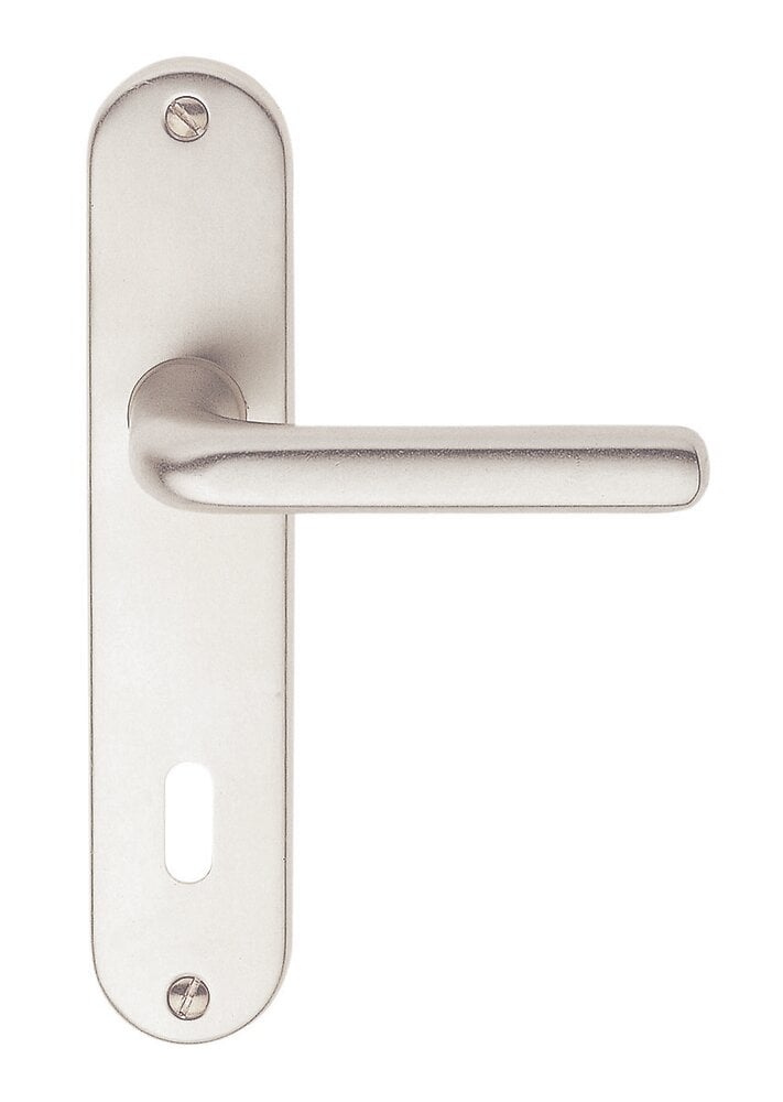 poignée de porte en laiton entraxe 165 mm, Eva