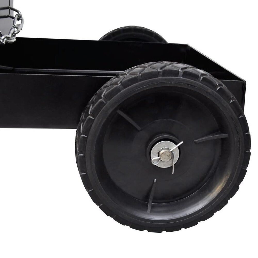 VIDAXL - Chariot pour poste de soudure avec 3 étagères Noir - - large